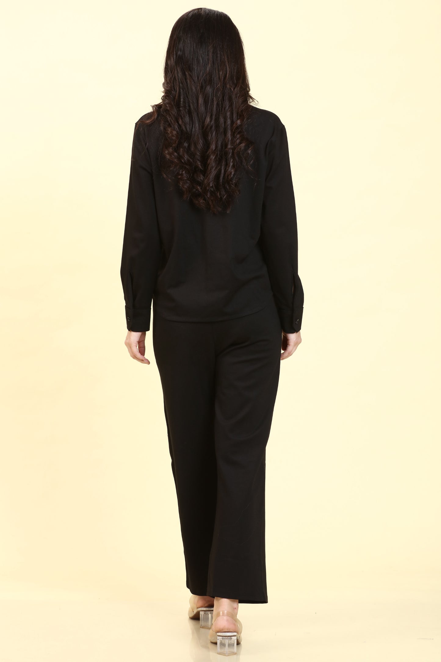 Winged Wonder: Handcrafted Shirt & Pants Ensemble