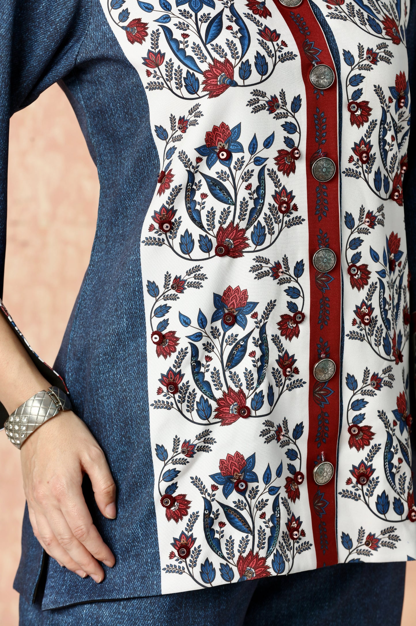 Scarlet Bloom Co-ord Set