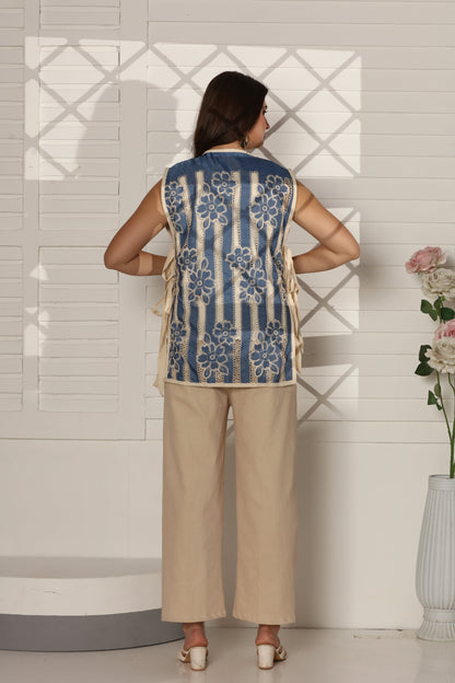 Light Denim Vertical Set