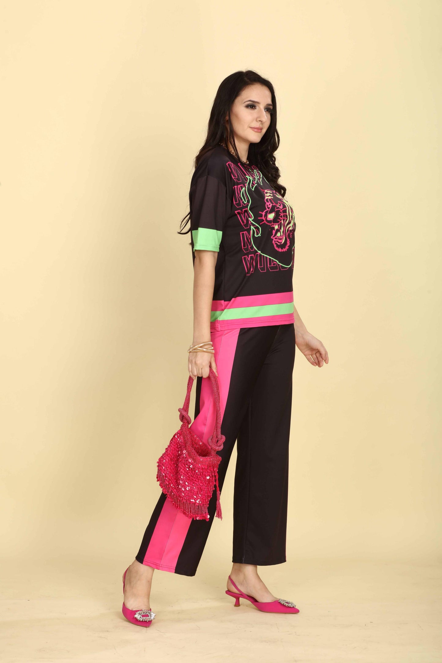 Wild Side Embellished Co-ord Set