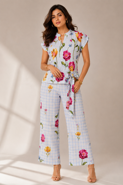 Alaya Gingham Co-Ord Set