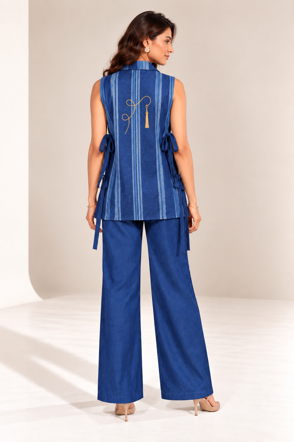 Midnight Equestrian Embellished 3-Piece Set