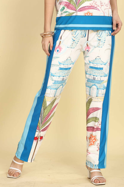 Japanese Tiger Embellished Co-ord Set