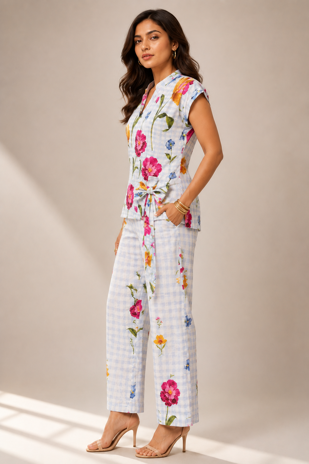 Alaya Gingham Co-Ord Set