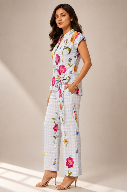 Alaya Gingham Co-Ord Set