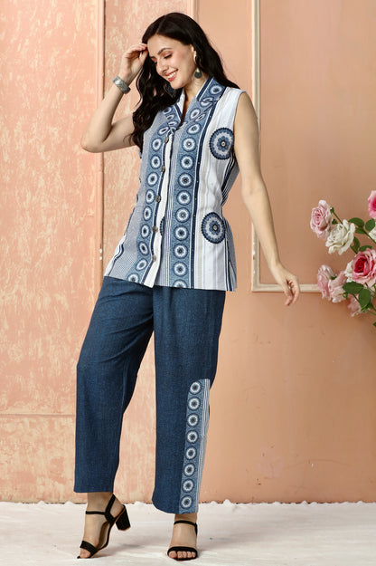 Midnight Orbit Vest Co-Ord Set