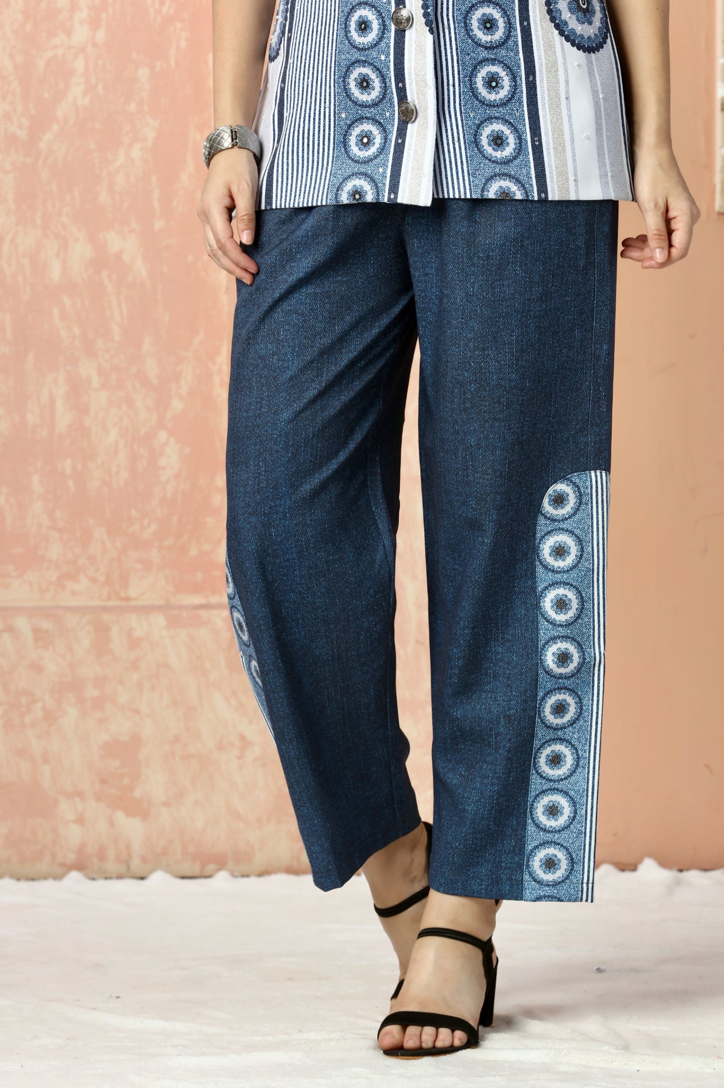 Midnight Orbit Vest Co-Ord Set