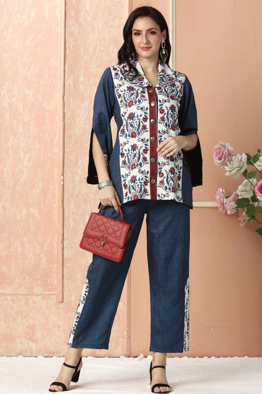 Scarlet Bloom Co-ord Set