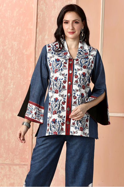 Scarlet Bloom Co-ord Set