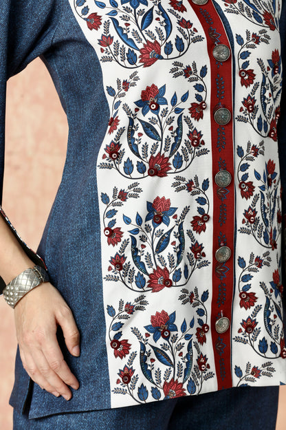 Scarlet Bloom Co-ord Set