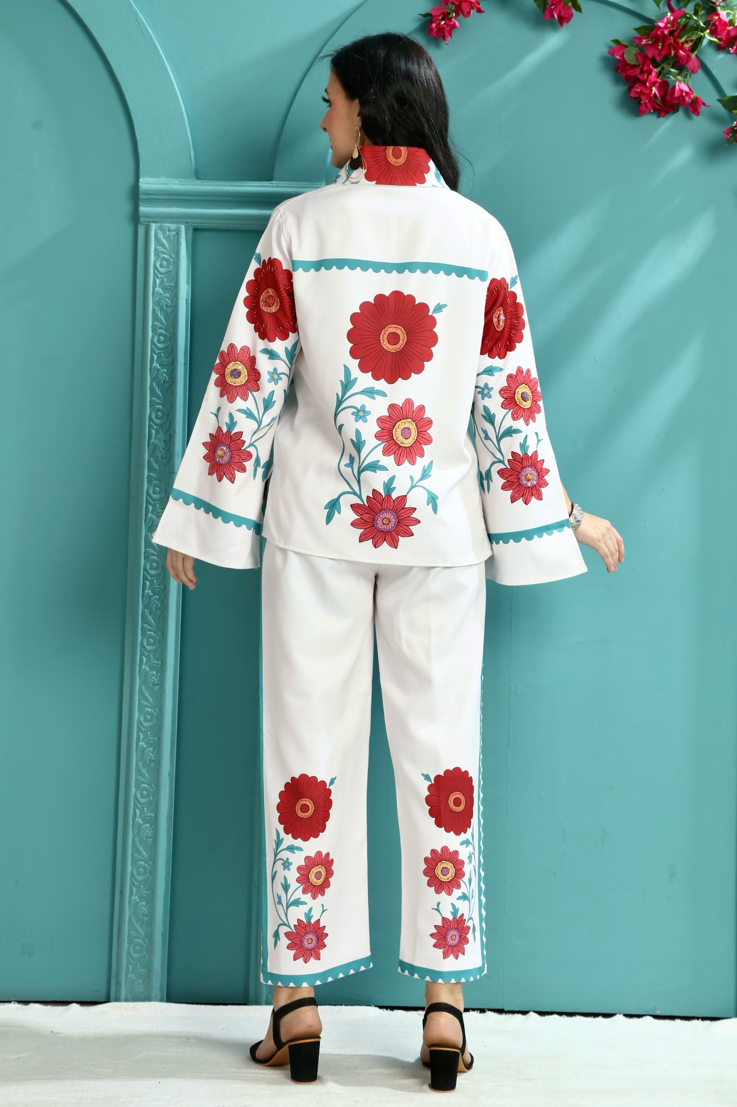 Noir Elegance Vest Co-ord Set