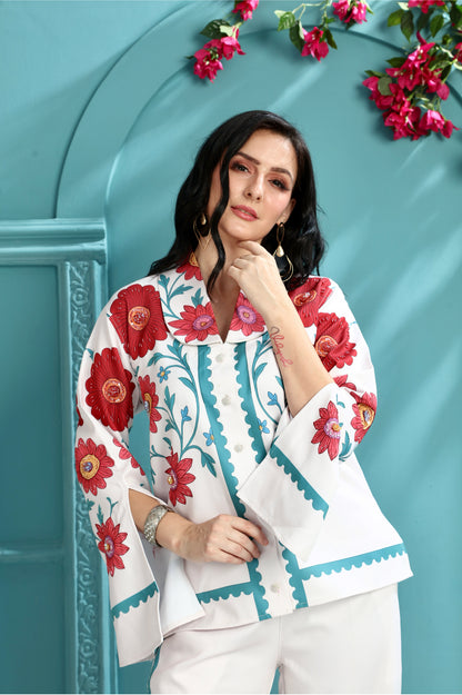 Noir Elegance Vest Co-ord Set